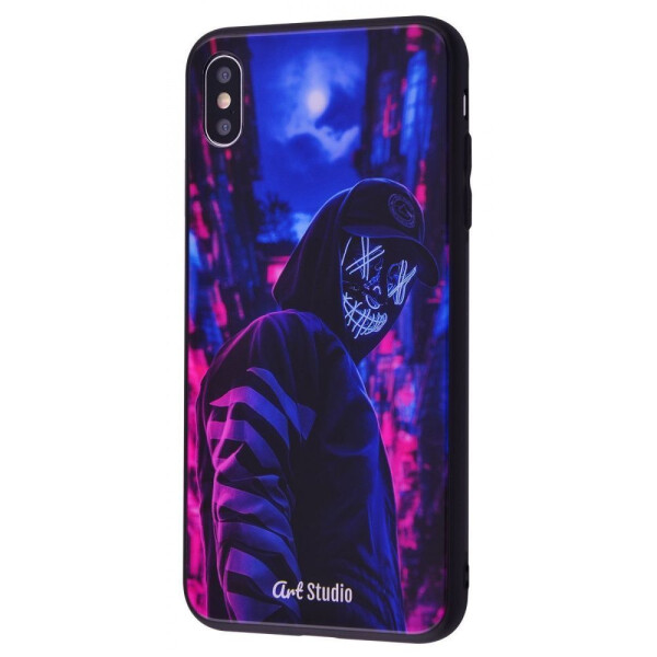 

Чехол-накладка ArtStudio Case CyberPunk Series (HQ Glass+TPU) iPhone X/Xs 03