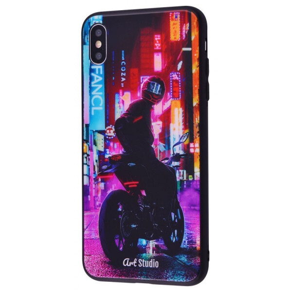

Чехол-накладка ArtStudio Case CyberPunk Series (HQ Glass+TPU) iPhone Xs Max 02