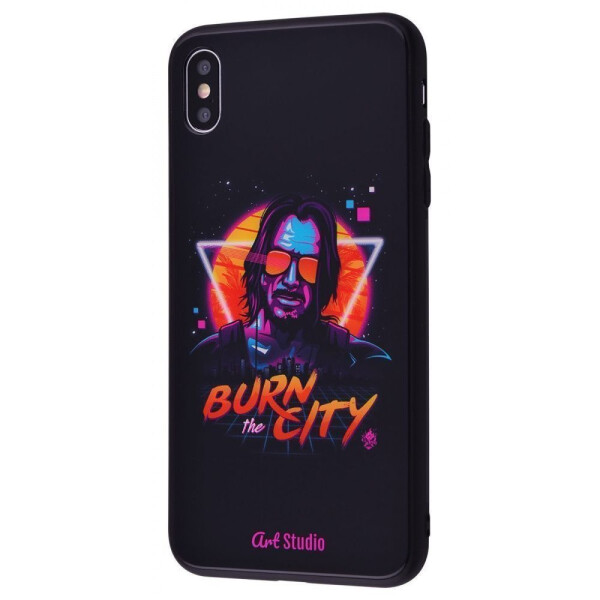 

Чехол-накладка ArtStudio Case CyberPunk Series (HQ Glass+TPU) iPhone Xs Max 06