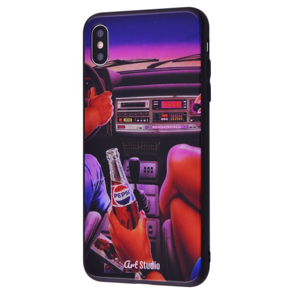 

Чехол-накладка ArtStudio Case CyberPunk Series (HQ Glass+TPU) iPhone Xs Max 08