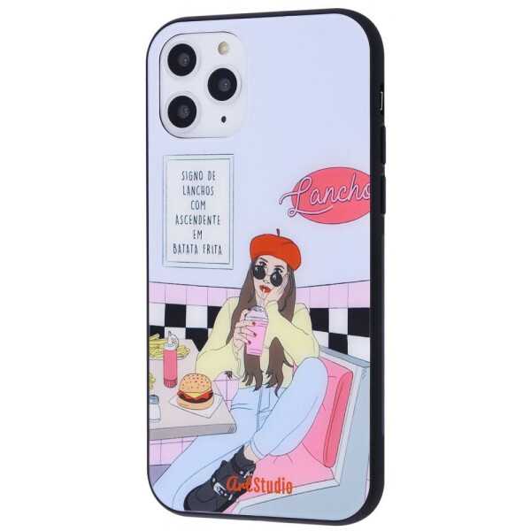 

Чехол-накладка ArtStudio Case Girls Mood series (Glass+TPU) iPhone 11 Pro 02