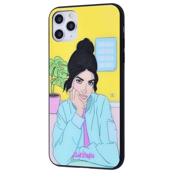 

Чехол-накладка ArtStudio Case Girls Mood series (Glass+TPU) iPhone 11 Pro Max 06