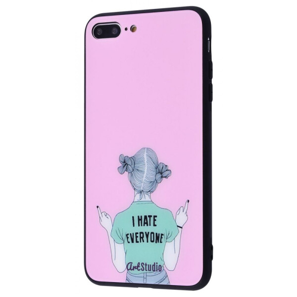 

Чехол-накладка ArtStudio Case Girls Mood series (Glass+TPU) iPhone 7 Plus/8 Plus 01