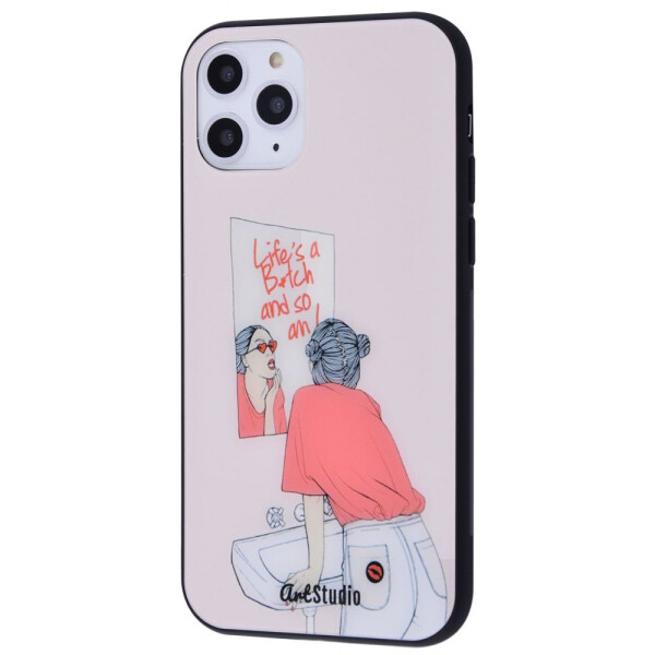 

Чехол-накладка ArtStudio Case Girls Mood series (Glass+TPU) iPhone Xs Max 04