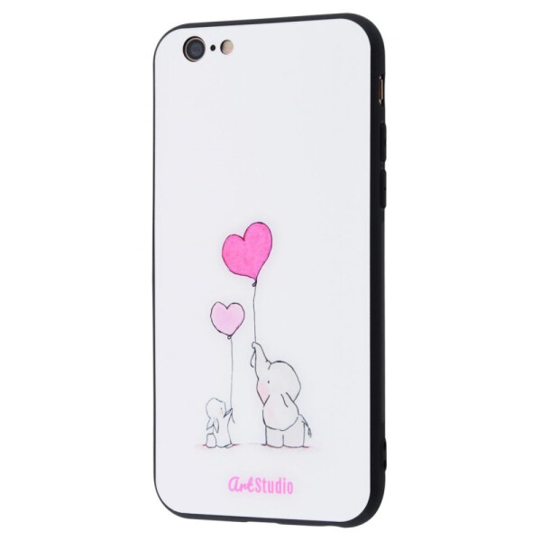 

Чехол-накладка ArtStudio Case Lovely (Glass+TPU) Series 6/6s 04