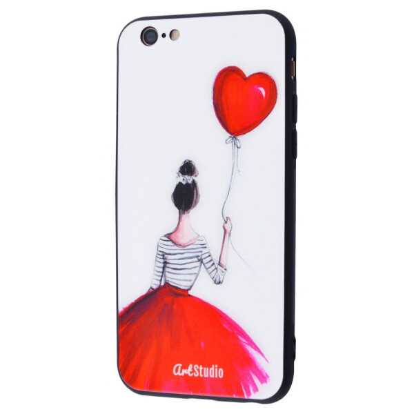 

Чехол-накладка ArtStudio Case Lovely (Glass+TPU) Series 6/6s 05