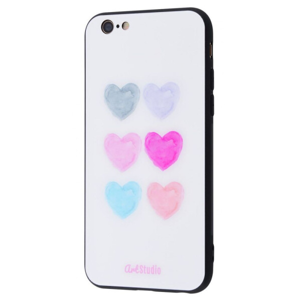 

Чехол-накладка ArtStudio Case Lovely (Glass+TPU) Series 6/6s 06