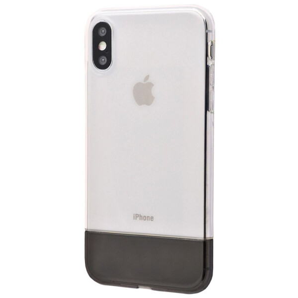 

Чехол-накладка Baseus Half to Half soft Case (TPU) iPhone Xs Max black