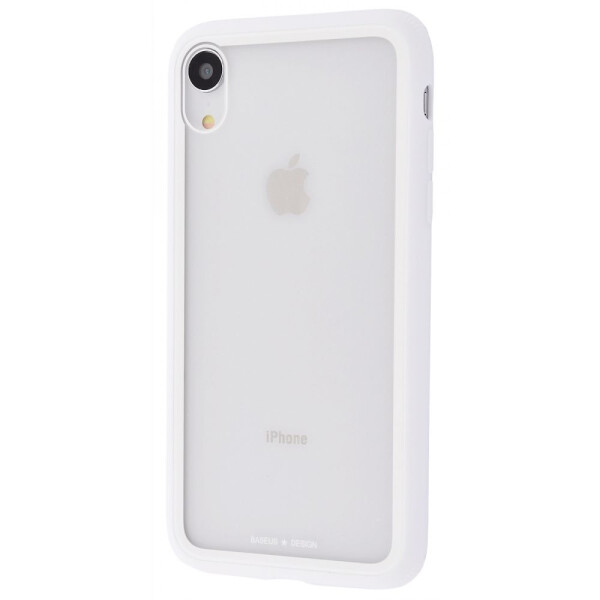 

Чехол-накладка Baseus See-Through Glass Protective Case (TPU) iPhone Xr white