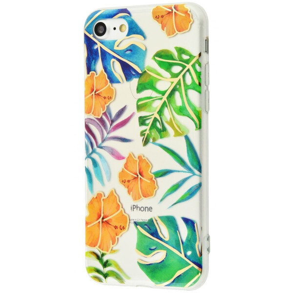 

Чехол-накладка Beautiful plants case (TPU) iPhone 7/8/SE 2 03