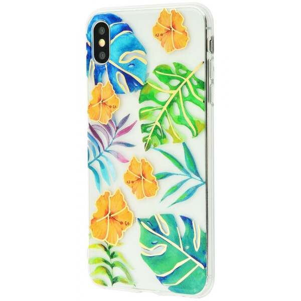

Чехол-накладка Beautiful plants case (TPU) iPhone X/Xs 03