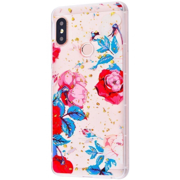 

Чехол-накладка Beauty Flowers Confetti Samsung Galaxy A9 2018 (A920F) 02