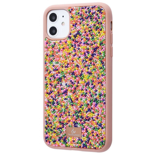 

Чехол-накладка Bling World Pearl Diamonds (TPU) iPhone 11 colorful