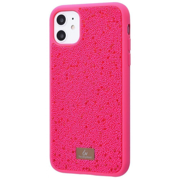 

Чехол-накладка Bling World Pearl Diamonds (TPU) iPhone 11 pink