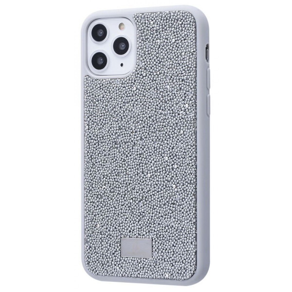 

Чехол-накладка Bling World Pearl Diamonds (TPU) iPhone 11 Pro silver