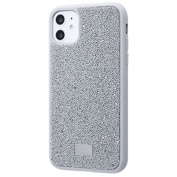 

Чехол-накладка Bling World Pearl Diamonds (TPU) iPhone 11 silver