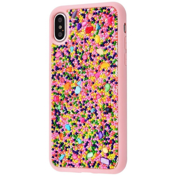 

Чехол-накладка Bling World Pearl Diamonds (TPU) iPhone Xs Max colorful