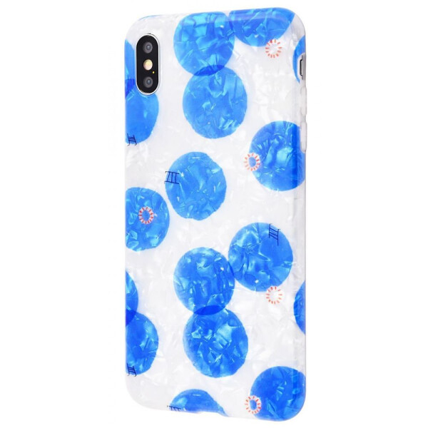 

Чехол-накладка Blood of jelly Hearts and gold jelly series iPhone X/Xs 03