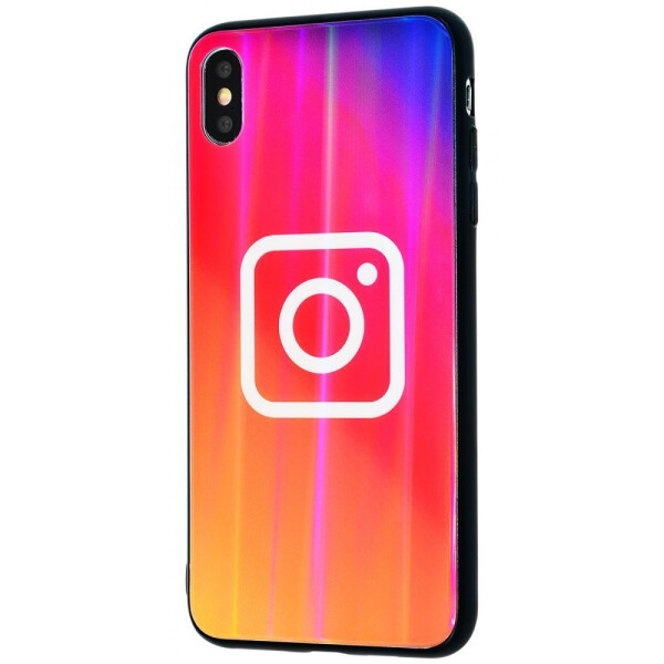 

Чехол-накладка Brand glass case Benzo (Glass+TPU) iPhone Xs Max 19