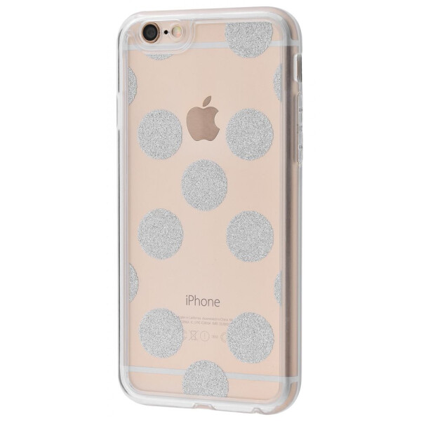 

Чехол-накладка Brand transparent case (PC+TPU) iPhone 6/6s balls_silver
