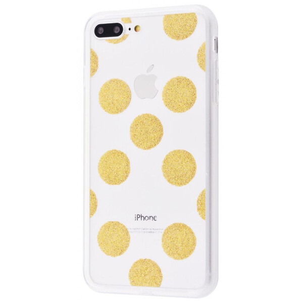 

Чехол-накладка Brand transparent case (PC+TPU) iPhone 7 Plus/8 Plus balls_gold