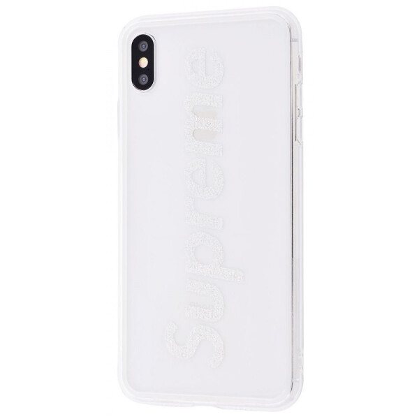 

Чехол-накладка Brand transparent case (PC+TPU) iPhone X/Xs supreme_silver
