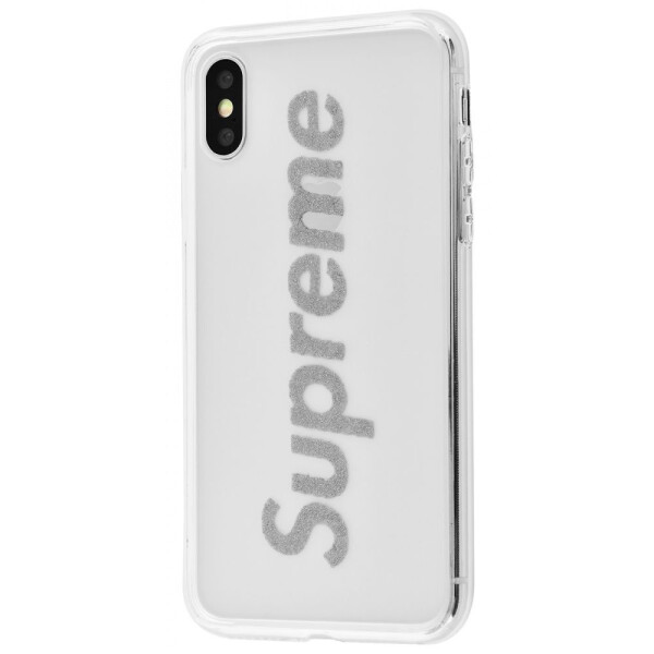 

Чехол-накладка Brand transparent case (PC+TPU) iPhone Xs Max supreme_silver