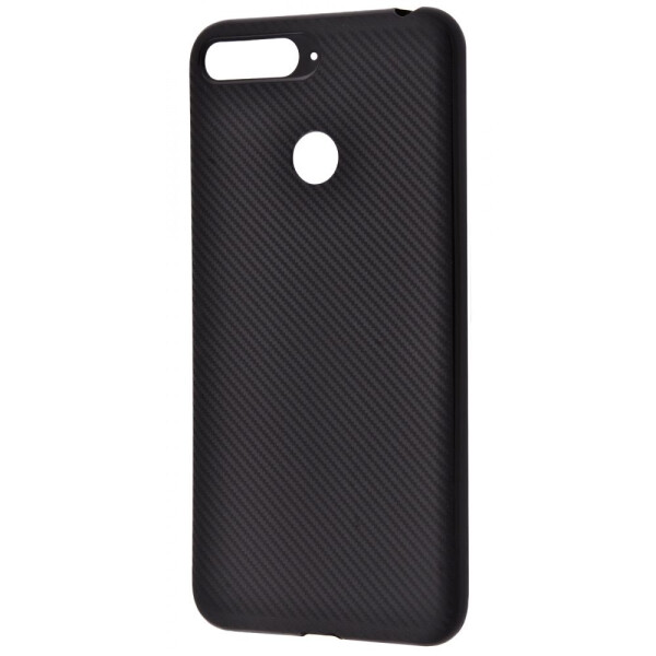 

Чехол-накладка Carbon Protection Case (TPU) Huawei Y6 Prime 2018/7A Pro/7C/Enjoy 8e black