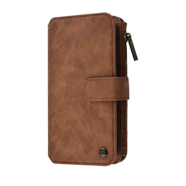 

Чехол-книжка CaseMe Functional Wallet Case 3 in 1 (Eco-Leather+TPU) iPhone 11 Pro brown