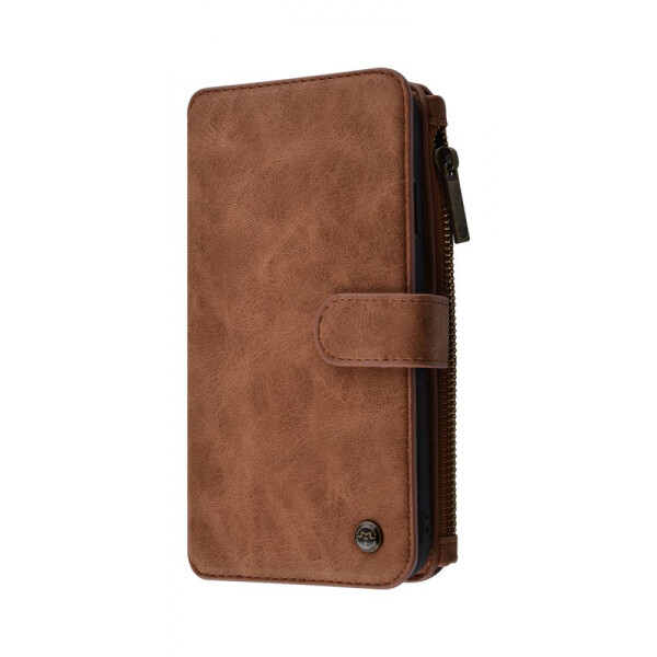 

Чехол-книжка CaseMe Functional Wallet Case 3 in 1 (Eco-Leather+TPU) iPhone Xs Max brown