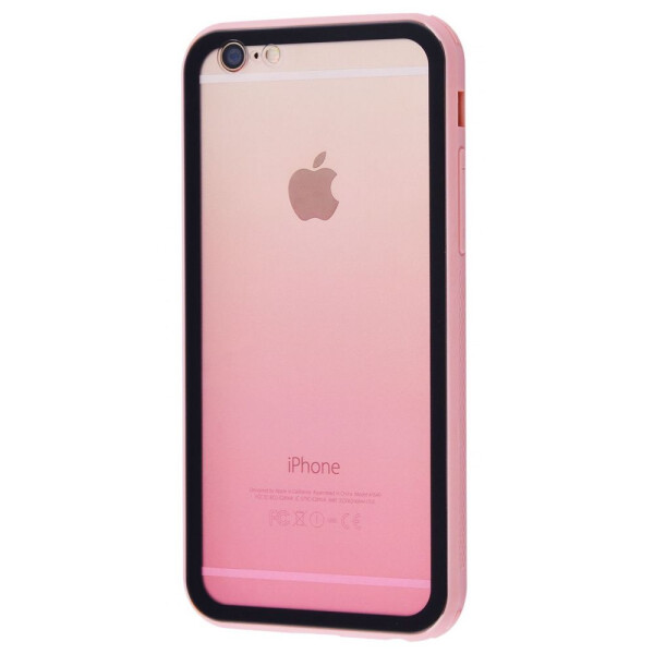 

Чехол-накладка Colorful Gradient Transparent Case iPhone 6/6s pink
