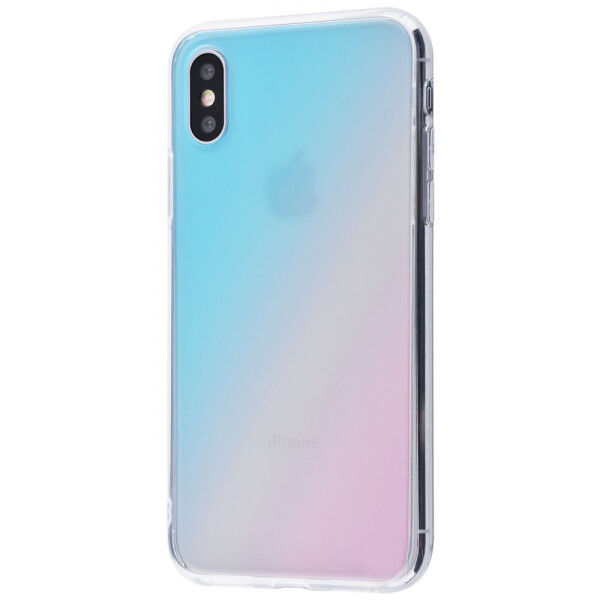 

Чехол-накладка Colorful Holographic Case (Glass+TPU) iPhone Xs Max 01