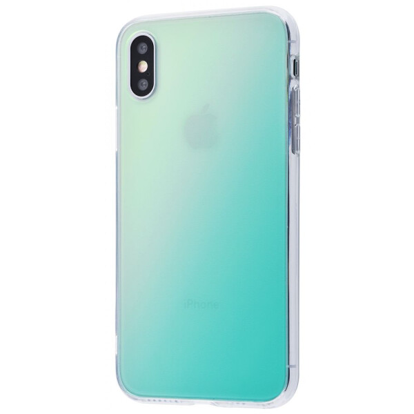 

Чехол-накладка Colorful Holographic Case (Glass+TPU) iPhone Xs Max 04