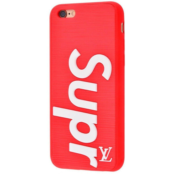

Чехол-накладка Fila and Supreme case iPhone 6/6s supreme_red_lv