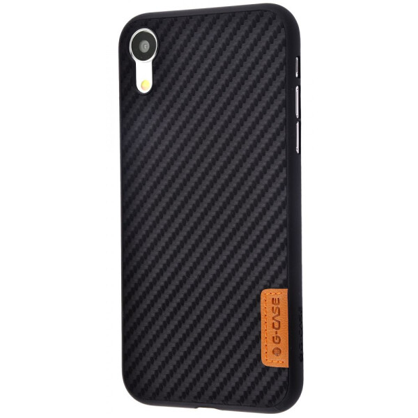 

Чехол-накладка G-Case Dark Series iPhone Xr carbon