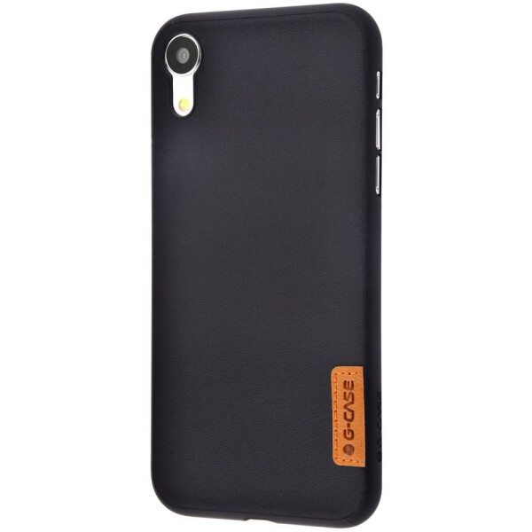 

Чехол-накладка G-Case Dark Series iPhone Xr smooth_leather