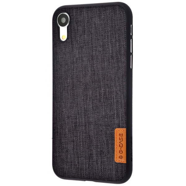 

Чехол-накладка G-Case Dark Series iPhone Xr textil