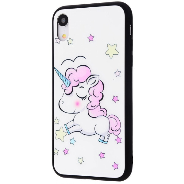 

Чехол-накладка Glass case My style (Glass +TPU) iPhone Xr 24