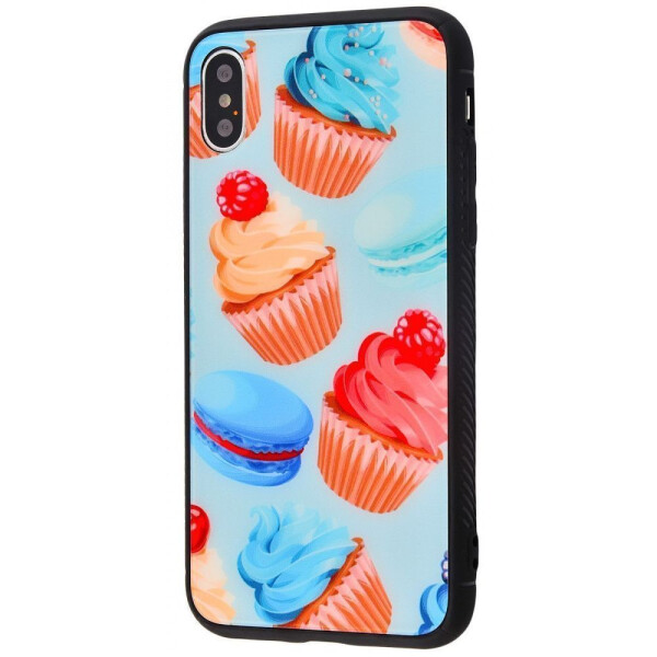 

Чехол-накладка Glass case My Style New iPhone Xs Max cakes_and_macarons