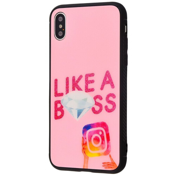 

Чехол-накладка Glass case My Style New iPhone Xs Max like_a_boss