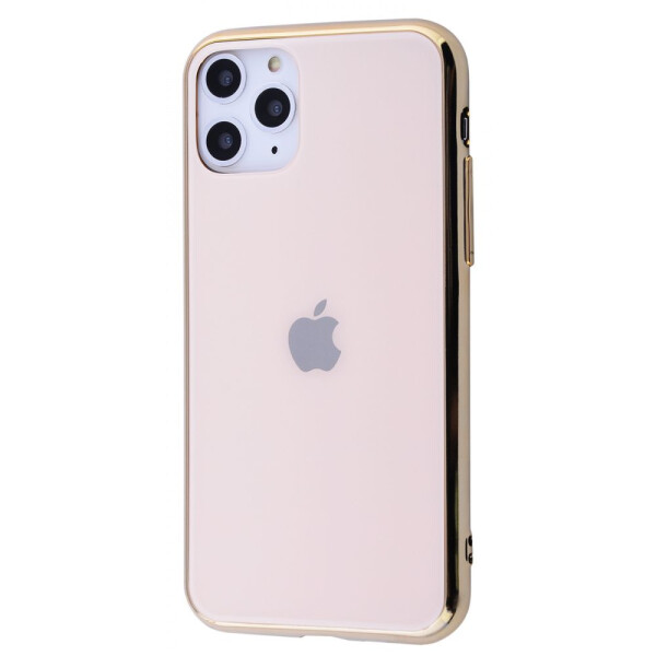 

Чехол-накладка Glass iPhone case iPhone 11 Pro Max gold