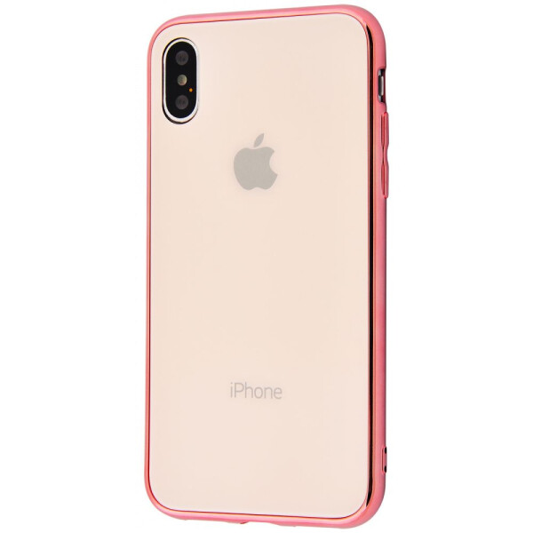 

Чехол-накладка Glass iPhone case iPhone X/Xs rose_gold
