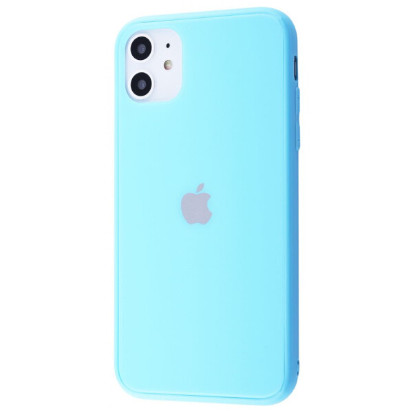 

Чехол-накладка Glass iPhone case New iPhone 11 blue