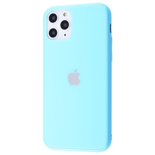 

Чехол-накладка Glass iPhone case New iPhone 11 Pro Max blue