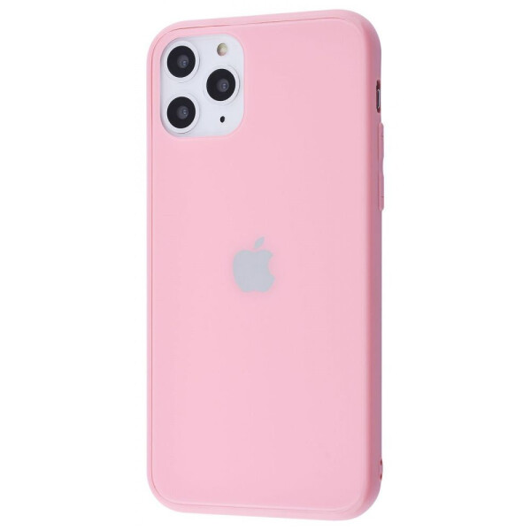 

Чехол-накладка Glass iPhone case New iPhone 11 Pro pink
