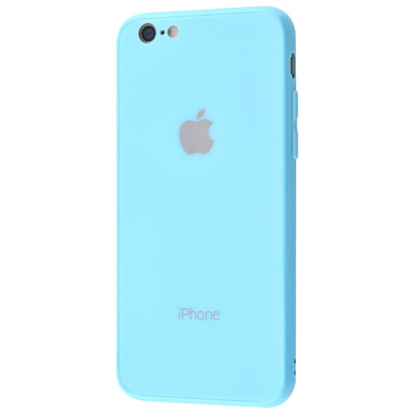 

Чехол-накладка Glass iPhone case New iPhone 6/6s blue