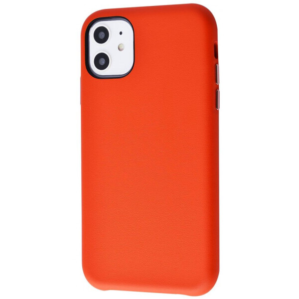 

Чехол-накладка Habitu Macaron Leather Case iPhone 11 living_coral
