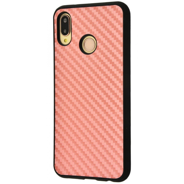 

Чехол-накладка Hard Carbon Case Huawei P20 Lite rose_gold