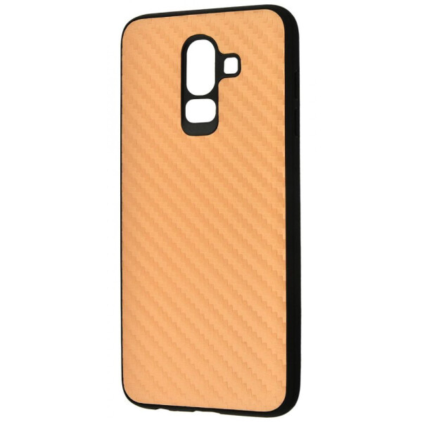 

Чехол-накладка Hard Carbon Case Samsung Galaxy J8 2018 (J810F) gold