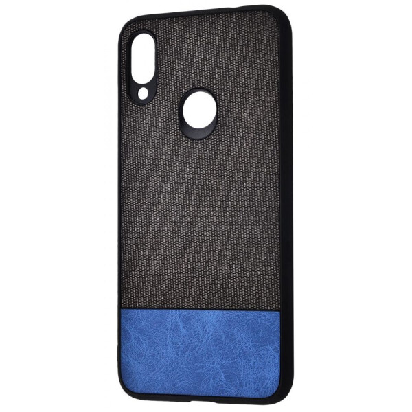 

Чехол-накладка Hard Textile Case Huawei Y7 2019 black_blue